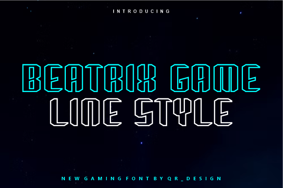 Beatrix Game: A Bold Display Font for Modern Branding and Gaming Culture