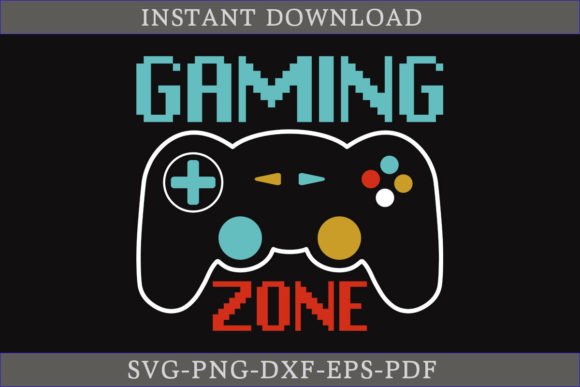 Designing Statement Apparel with the Gaming Zone Gamer Shirt SVG File