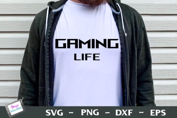 Gamer Design – Gaming Life SVG for Every Creative Project