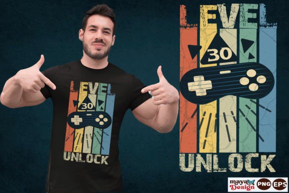How Level30 Unlock Funny Birthday Gaming PNG Designs Turn Milestone Moments into Shareable Statements