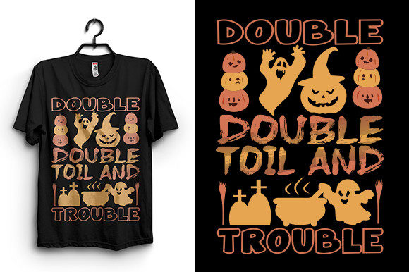 Mastering Halloween Merchandise with the Double Toil Halloween T Shirt Design