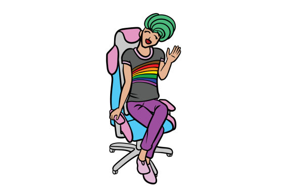 What Makes the Fun and Vibrant Gaymer with Gaming Chair Design a Standout Choice