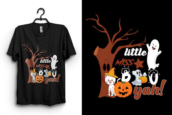 Why Adaptable Vector Art Like the Little Miss Yah Halloween T-Shirt Design Is Reshaping Modern Merchandise