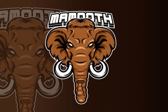 Wild Elephant Mascot Logo E Sport Graphics Explained